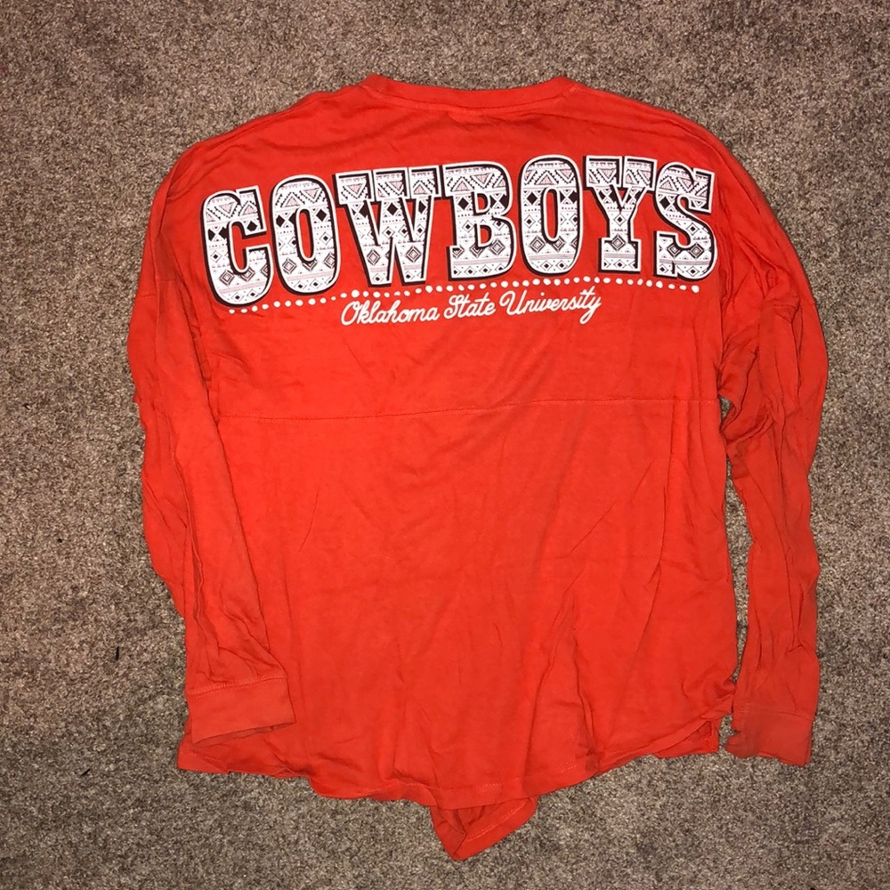 Oklahoma state University spirit jersey